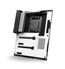 NZXT N7 B550 AMD Motherboard with Wi-Fi and NZXT CAM Features - Matte White