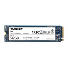 Patriot P300 512GB M.2 2280 PCIe Gen3 x4 NVMe Internal SSD