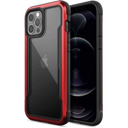iPhone 12 / iPhone 12 Pro Raptic Shield Shock Absorbing Protection Case By RAPTIC - Red