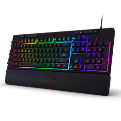Redragon Shiva K512 RGB Backlit Membrane Wired Gaming Keyboard with Multimedia Keys