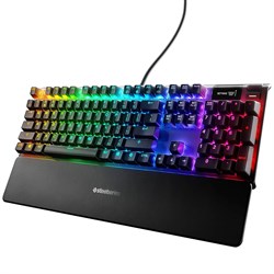 SteelSeries Apex 7 OLED Smart Display Mechanical Gaming Keyboard (Red Switch)