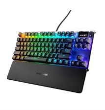 SteelSeries Apex Pro TKL RGB Mechanical Gaming Keyboard with OLED Smart Display