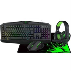 T-DAGGER COMBO 4 in 1 RGB Gaming Combo Set (Mouse + Keyboard + Mousepad + Headset) T-TGS003