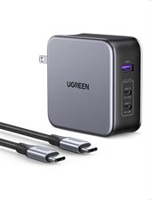 UGREEN Nexode 140W 3 Ports GaN USB-C Fast Charger