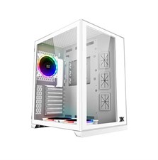 Xigmatek Aquarius S Tempered Glass ARGB ATX Mid Tower Computer Case With 3 x AY120 ARGB Fans Pre-Installed
