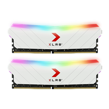 PNY XLR8 Gaming 16GB (2x8GB) EPIC-X RGB™ 3200MHz Desktop Memory - White Edition 