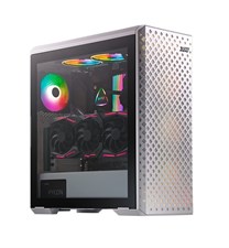 XPG Defender Pro Mesh RGB ATX Mid-Tower PC Computer Case - White