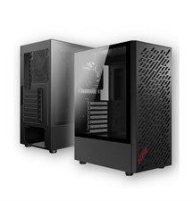 XPG VALOR AIR ATX Mid Tower Computer Case - Black Includes 4 VENTO 120 Fans