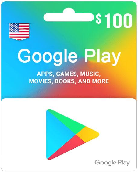 $100 Google Play gift card for under $80 shipped (20% off)
