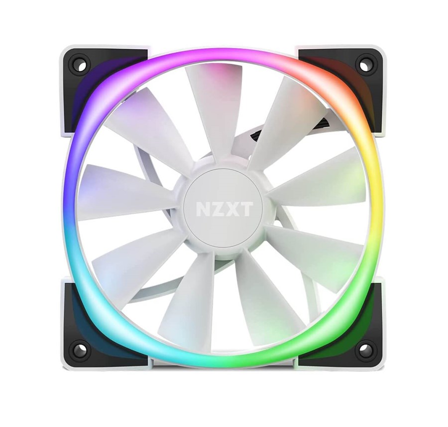 Buy NZXT AER RGB 2 120mm Cooling RGB Case Fan White Price in Pakistan ...