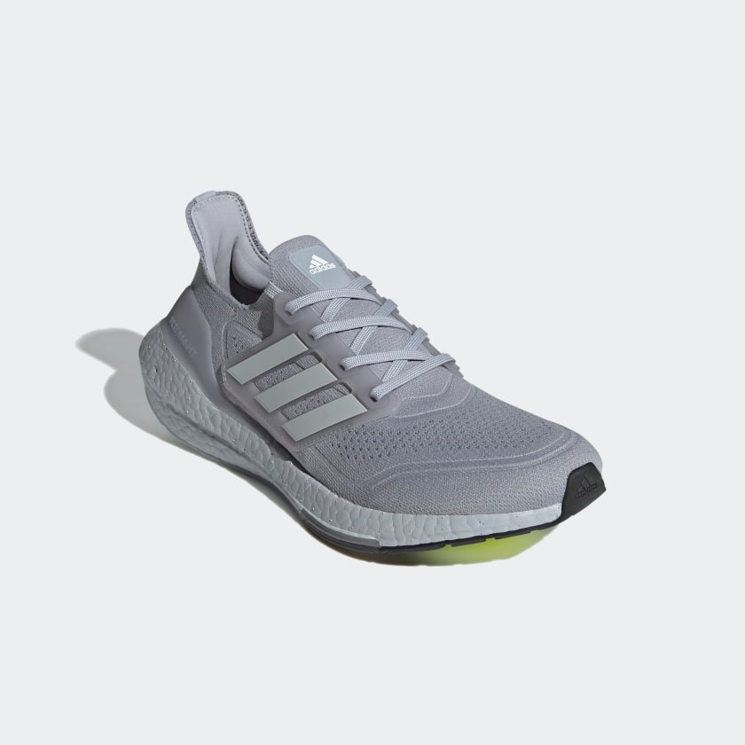 Adidas ULTRABOOST 21 Shoes - Halo Silver / Grey Two / Solar Yellow |  Pakistan